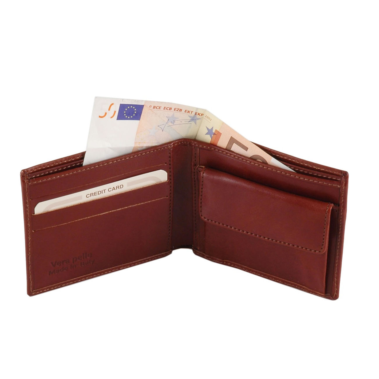 olasz férfi bőr pénztárca tárca Tuscany Leather