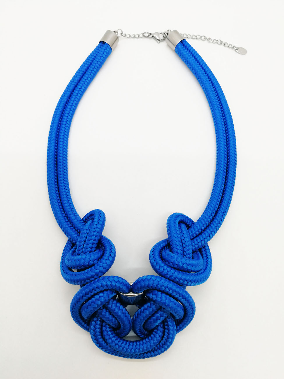 kötél ékszer női nyaklánc kézműves magyar antiallergén